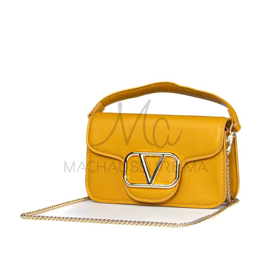 Vivara – Sac à main en Moutarde.