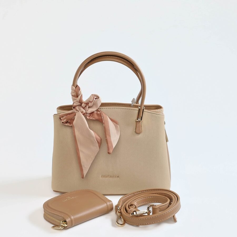 Lessa – Sac à main en Beige.