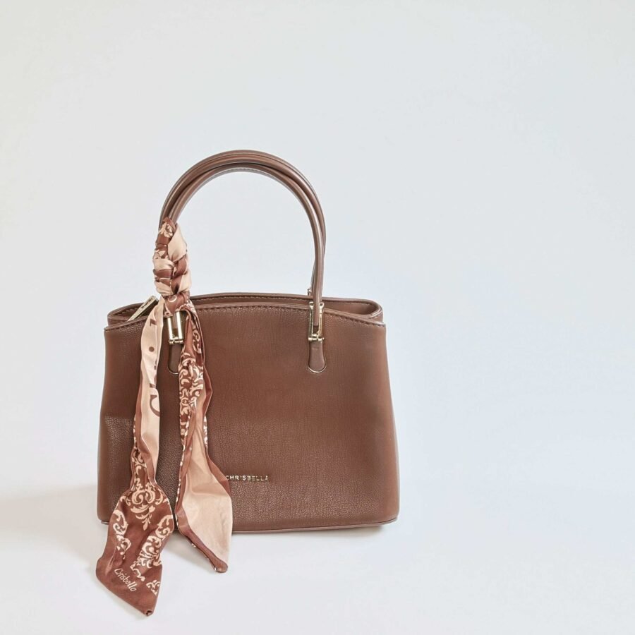 Lessa – Sac à main en Coffee.