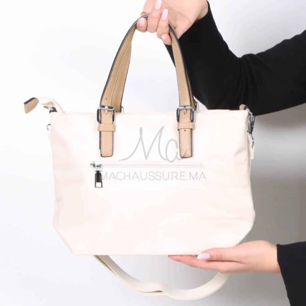 UrbanVibe – Sac à main en Beige-Kaki.