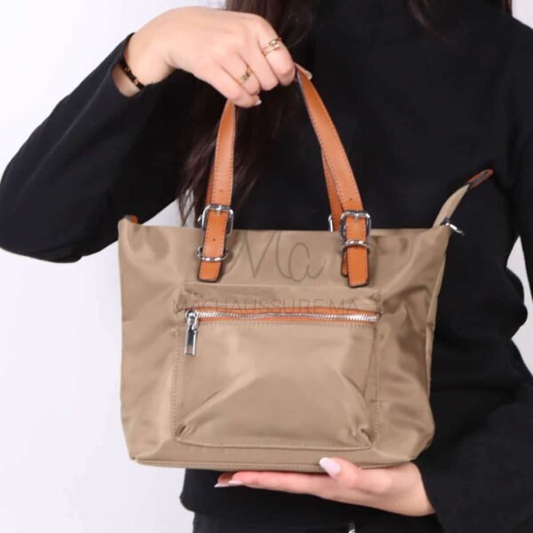UrbanVibe – Sac à main en Kaki-Marron.