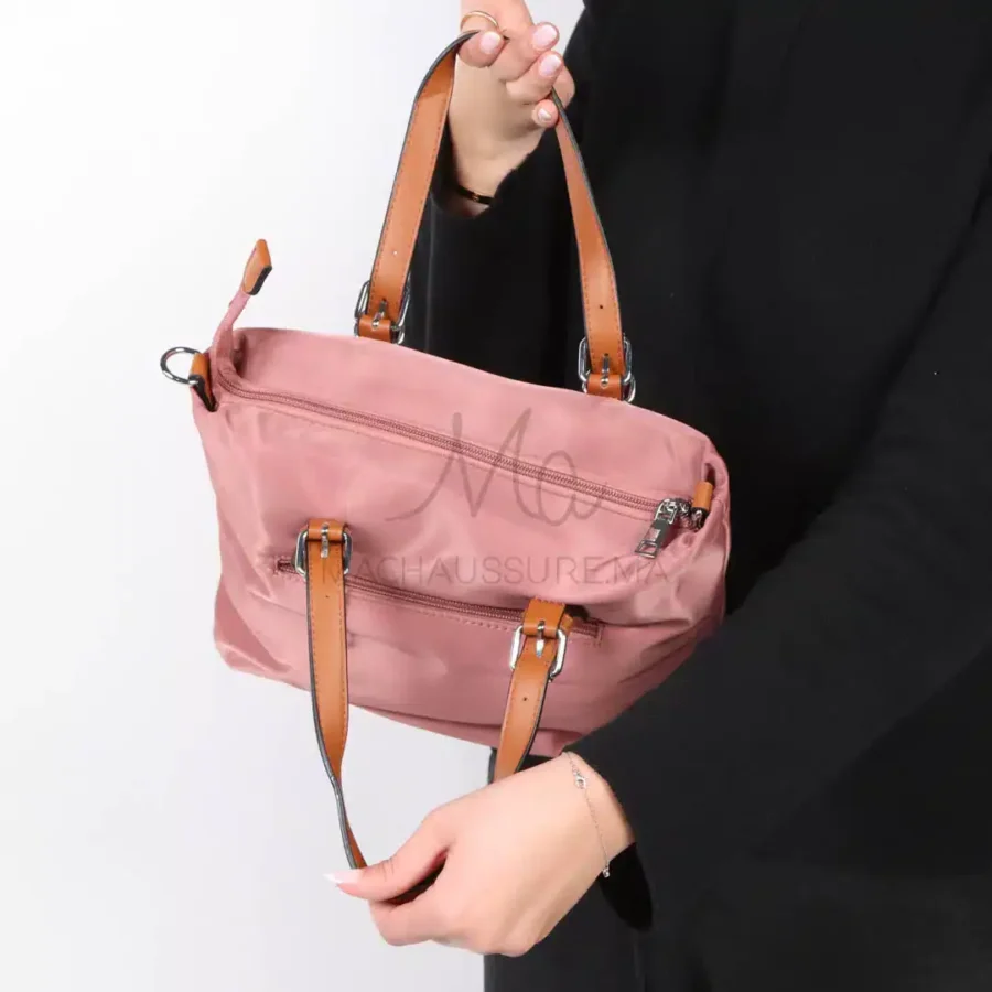 UrbanVibe – Sac à main en Rose-Marron.