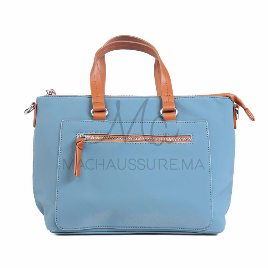 Velar – Sac à main en Bleu-Marron.