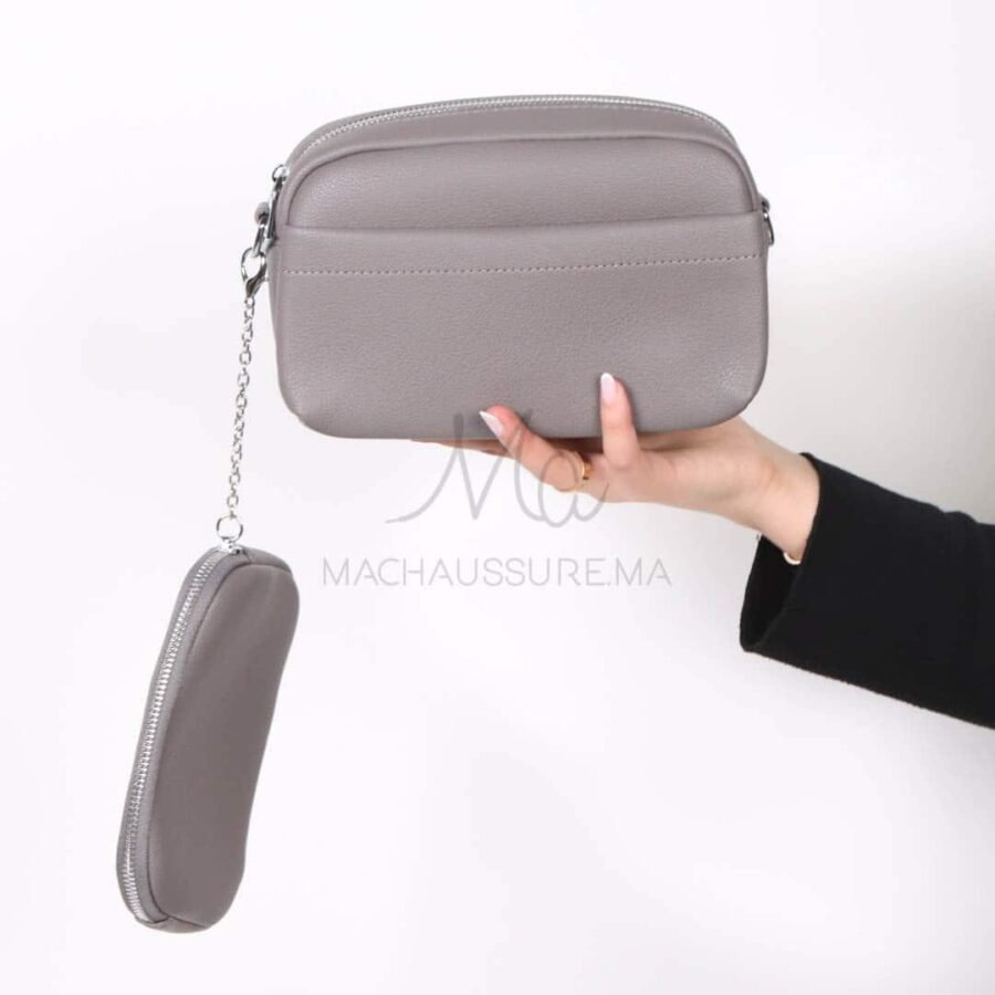 PopBag – Sac à main en Gris.