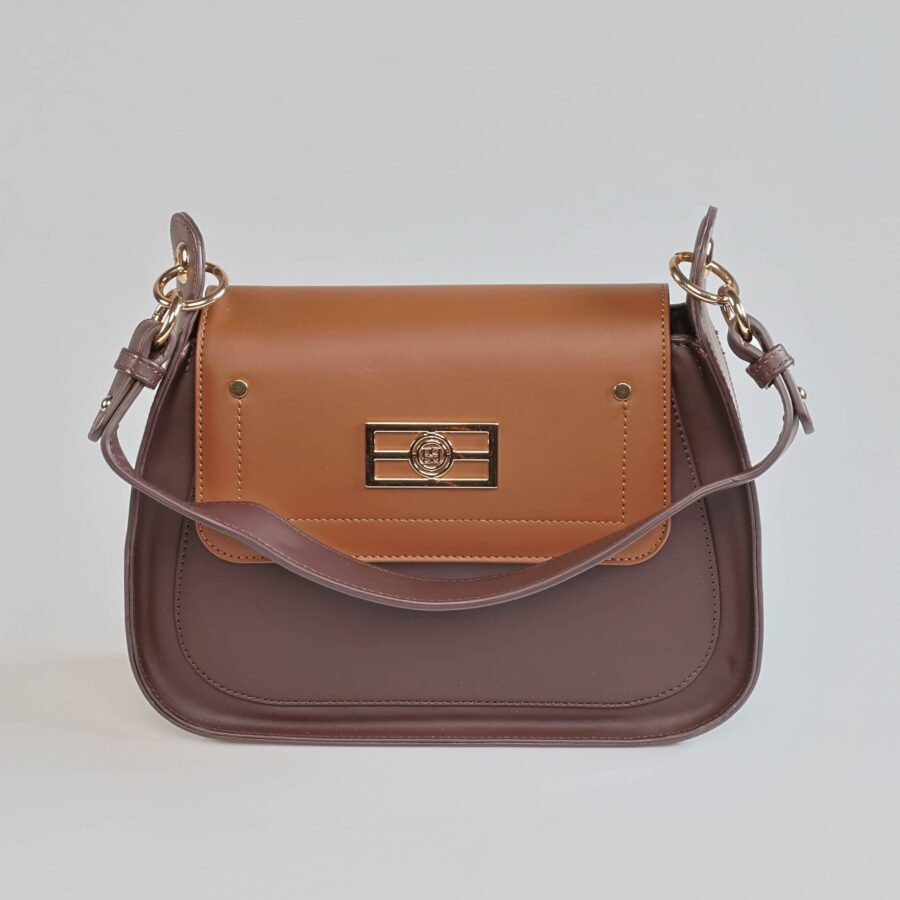 Virela – Sac à main en Coffee.