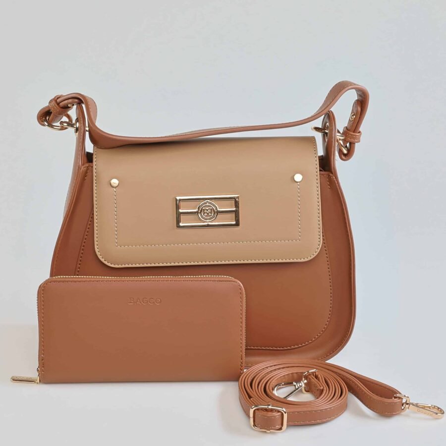 Virela – Sac à main en Marron.