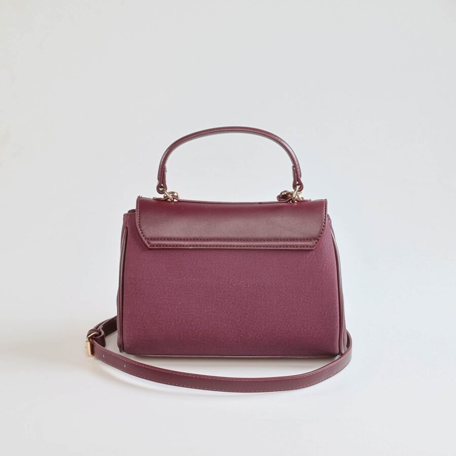 Rita – Sac à main en Bordeau.