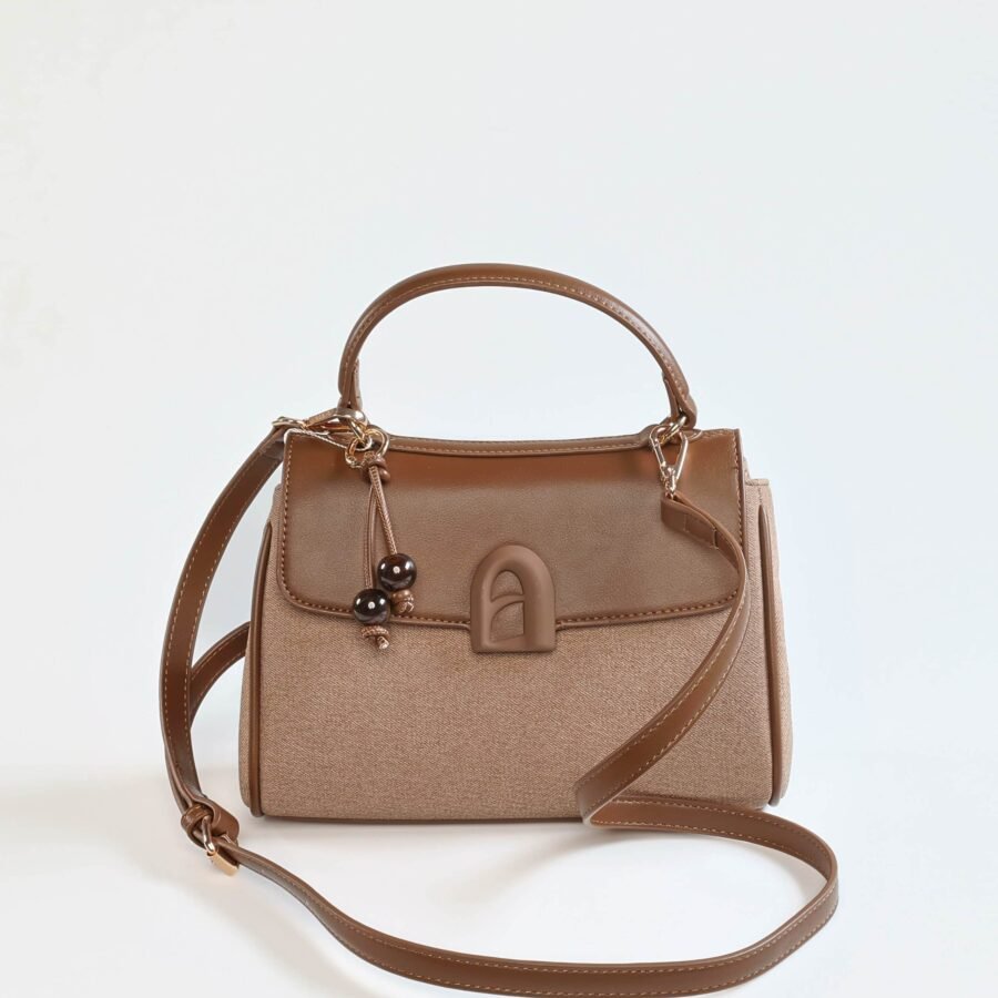 Rita – Sac à main en Marron.