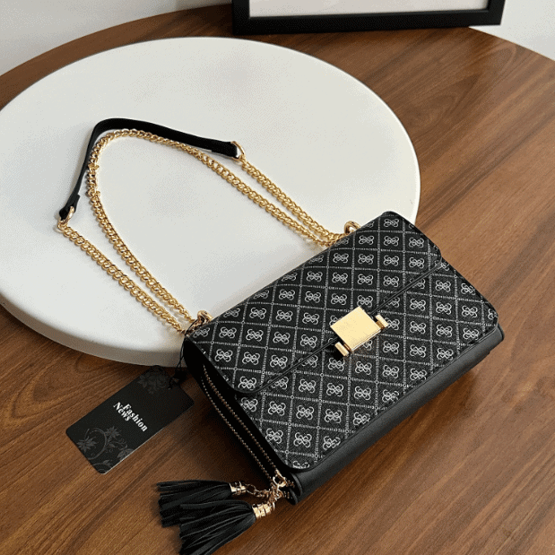 Prisma – Sac à main en Noir.