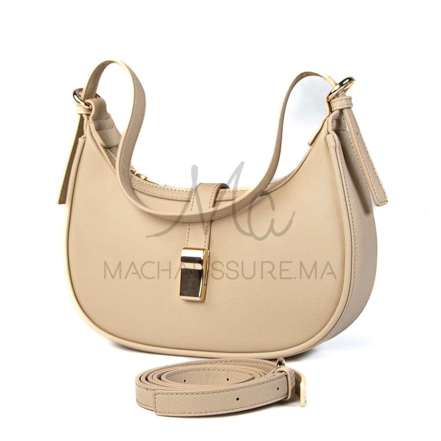 AURA – Sac à main en Camel.