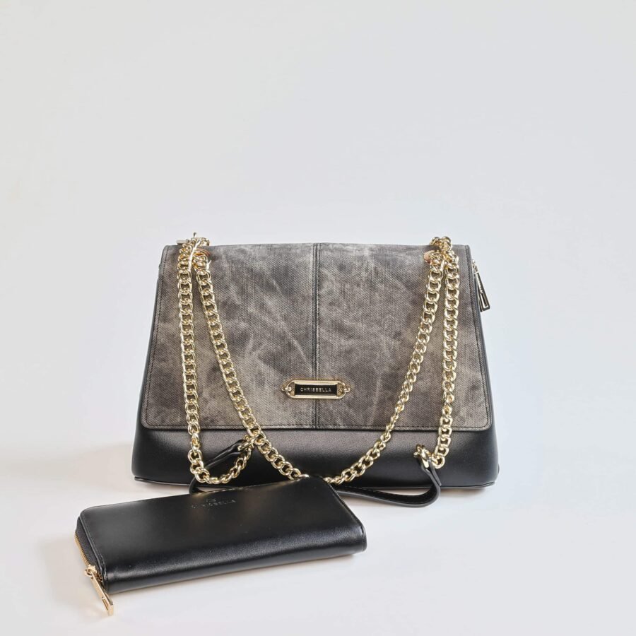Ravora – Sac à main en Noir.