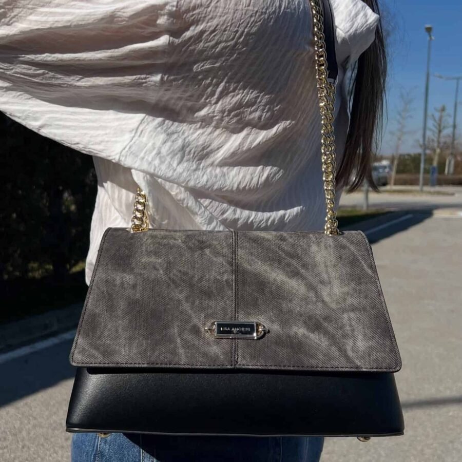 Ravora – Sac à main en Noir.