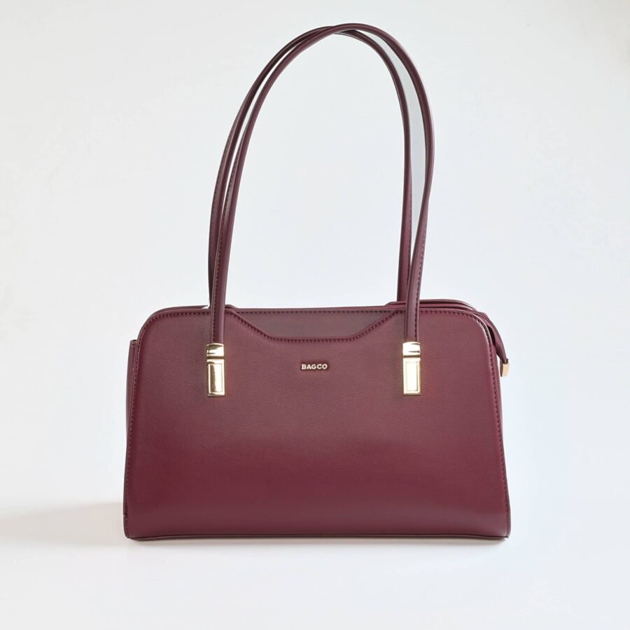 Lessa – Sac à main en Bordeau.