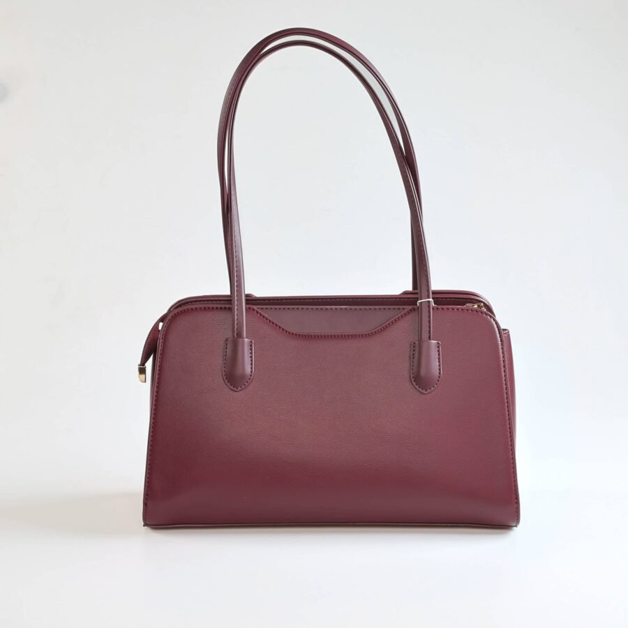 Lessa – Sac à main en Bordeau.