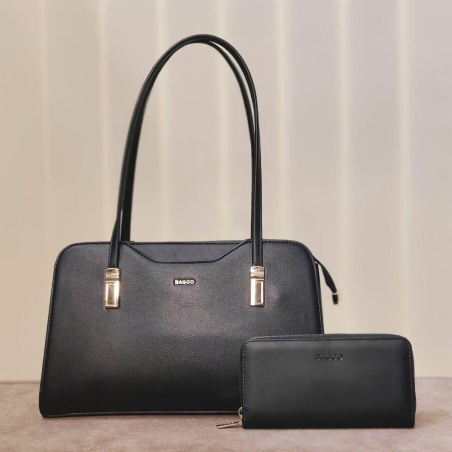 Lessa – Sac à main en Noir.