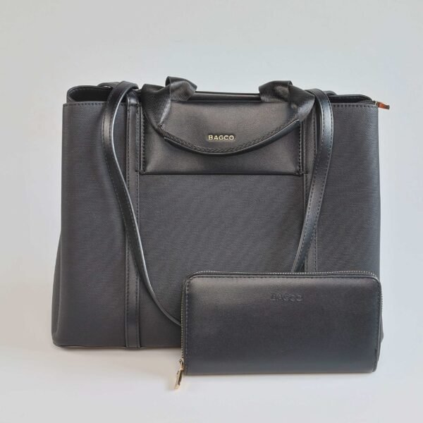 Star – Sac à main en Noir.