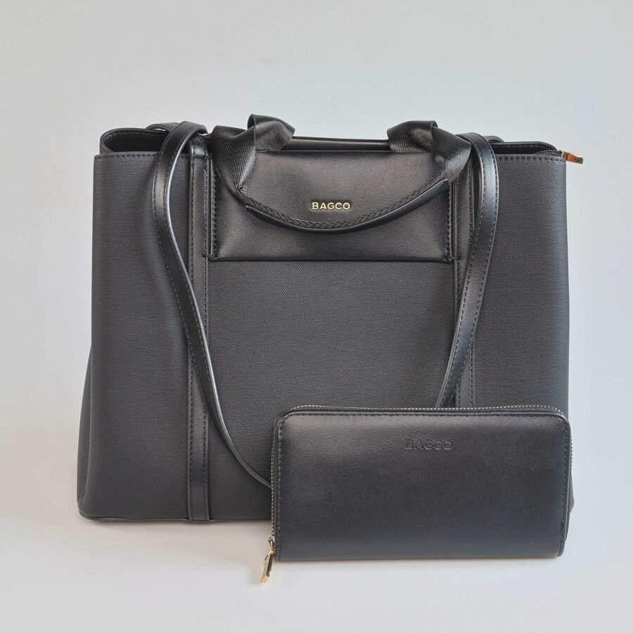 Star – Sac à main en Noir.
