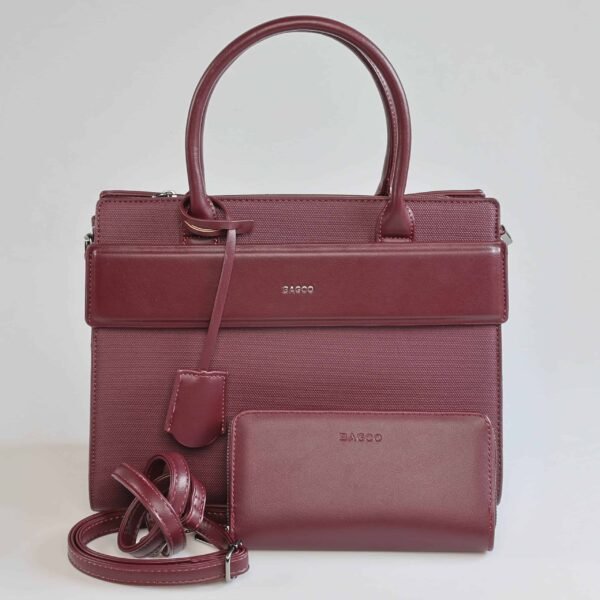 Trenda – Sac à main en Bordeau.