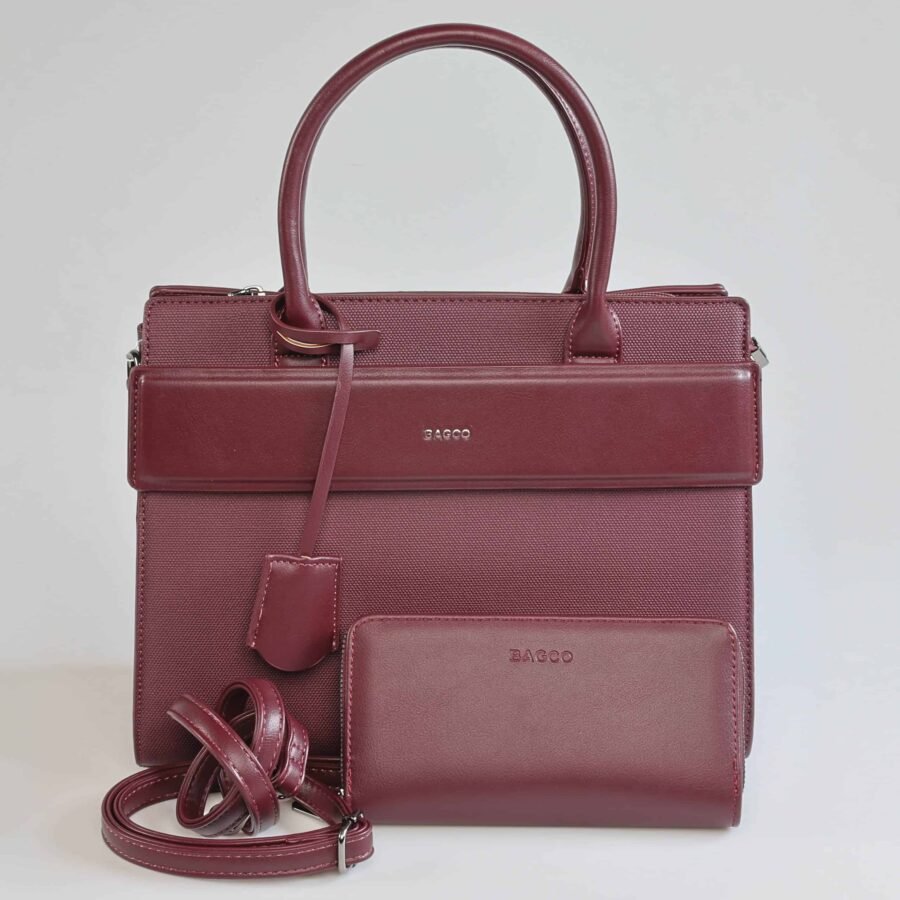 Trenda – Sac à main en Bordeau.