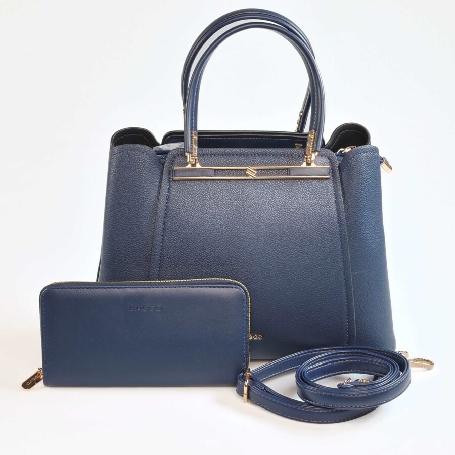 Rania – Sac à main en Bleu.