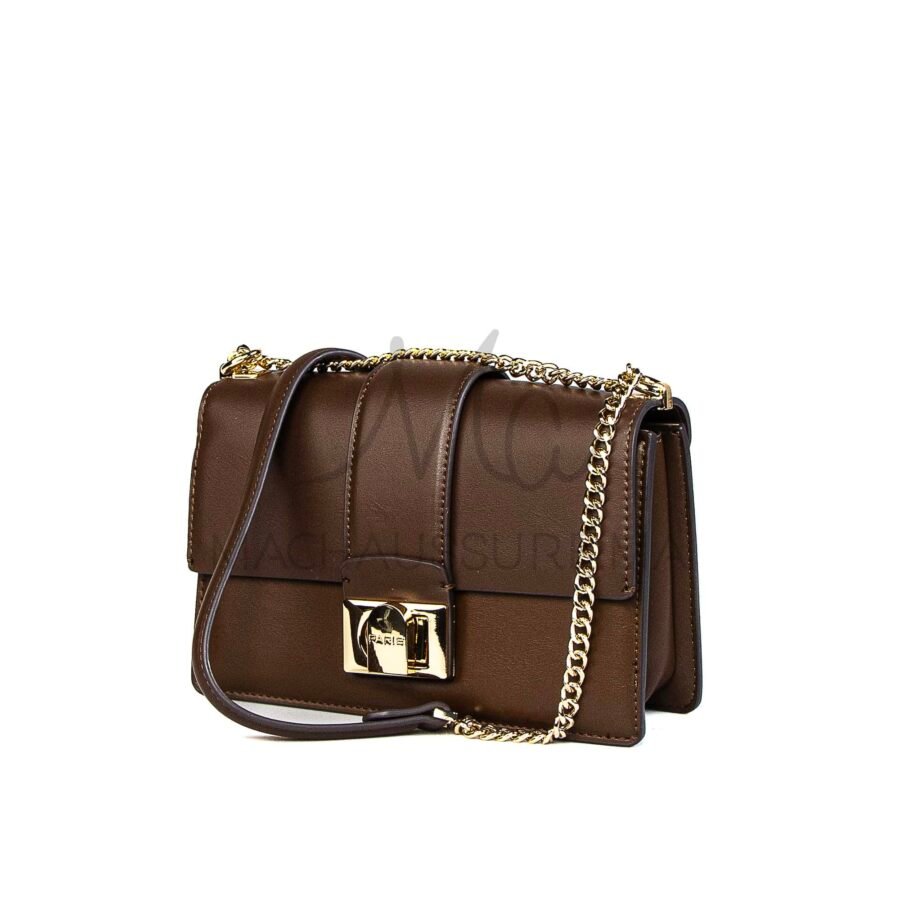 Tislit – Sac à main en Coffee.