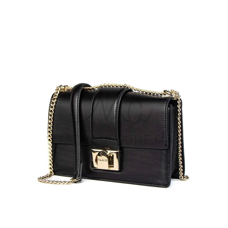 Tislit – Sac à main en Noir.