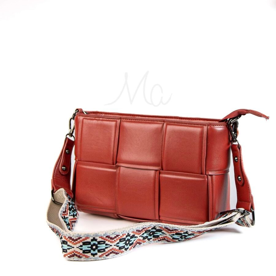 Lueur – Sac à main en Rouge.