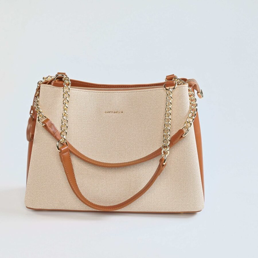 Mode – Sac à main en Beige.