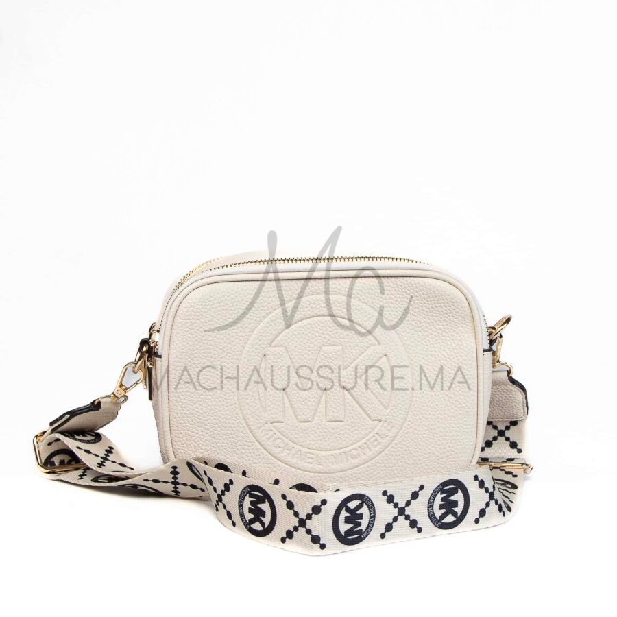 Kenza – Sac à main en Beige.