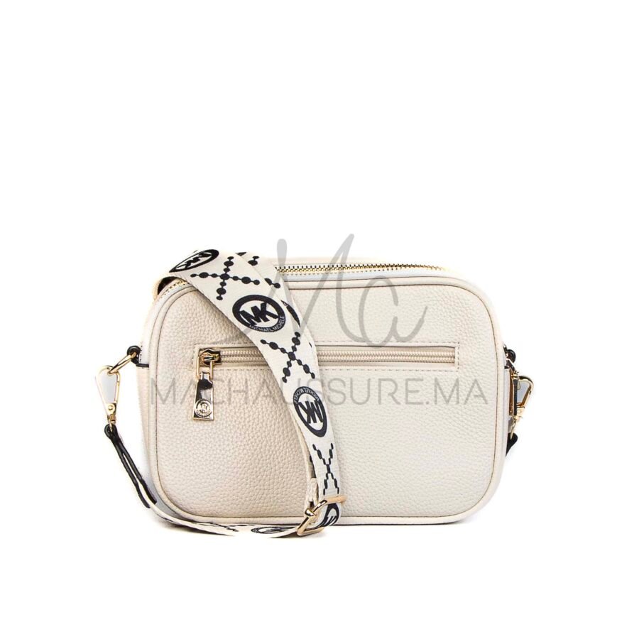 Kenza – Sac à main en Blanc.