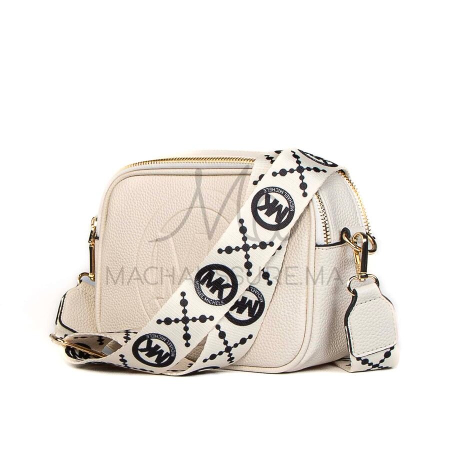 Kenza – Sac à main en Blanc.