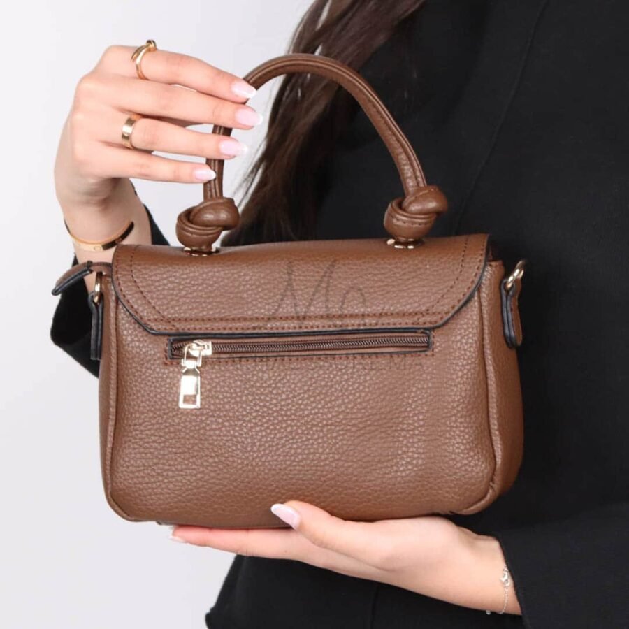 Sophistiqué – Sac à main en Coffee.