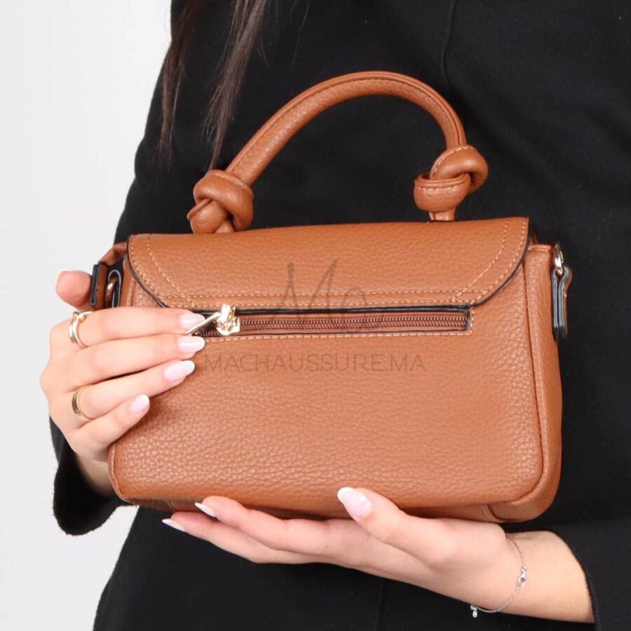Sophistiqué – Sac à main en Marron.