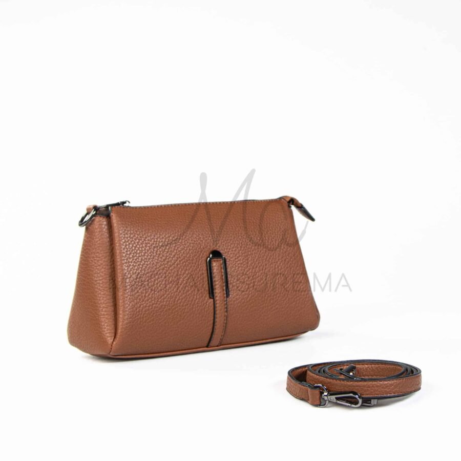 Claudy – Sac à main en Marron.