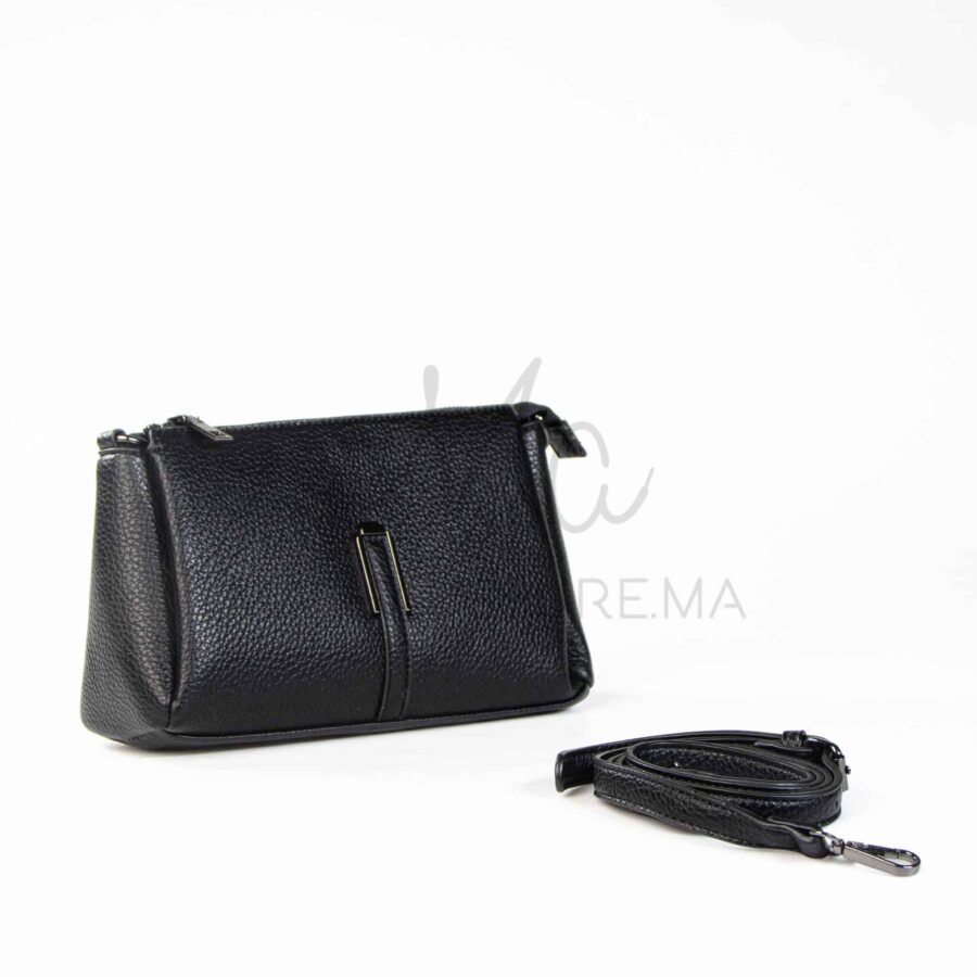 Claudy – Sac à main en Noir.