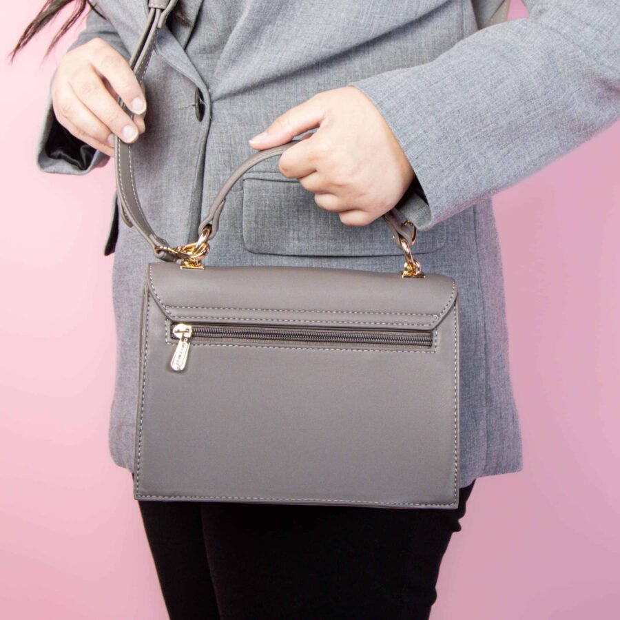 Bellezza – Sac à main en Taupe.
