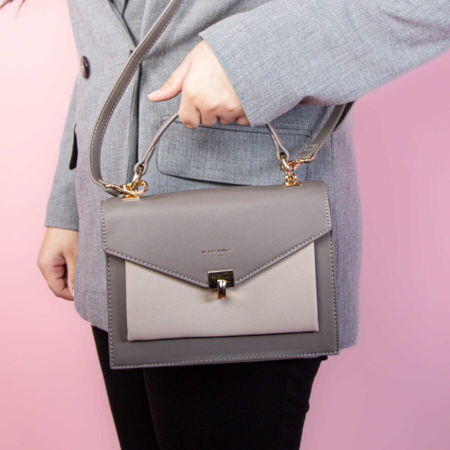 Bellezza – Sac à main en Taupe.