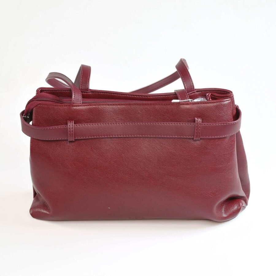 Noly – Sac à main en Bordeau.