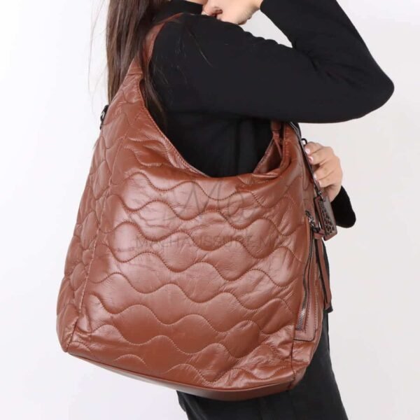 TrendyTote – Sac à main en Marron.