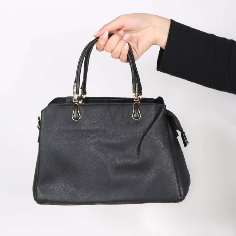 Linea – Sac à main en Noir.