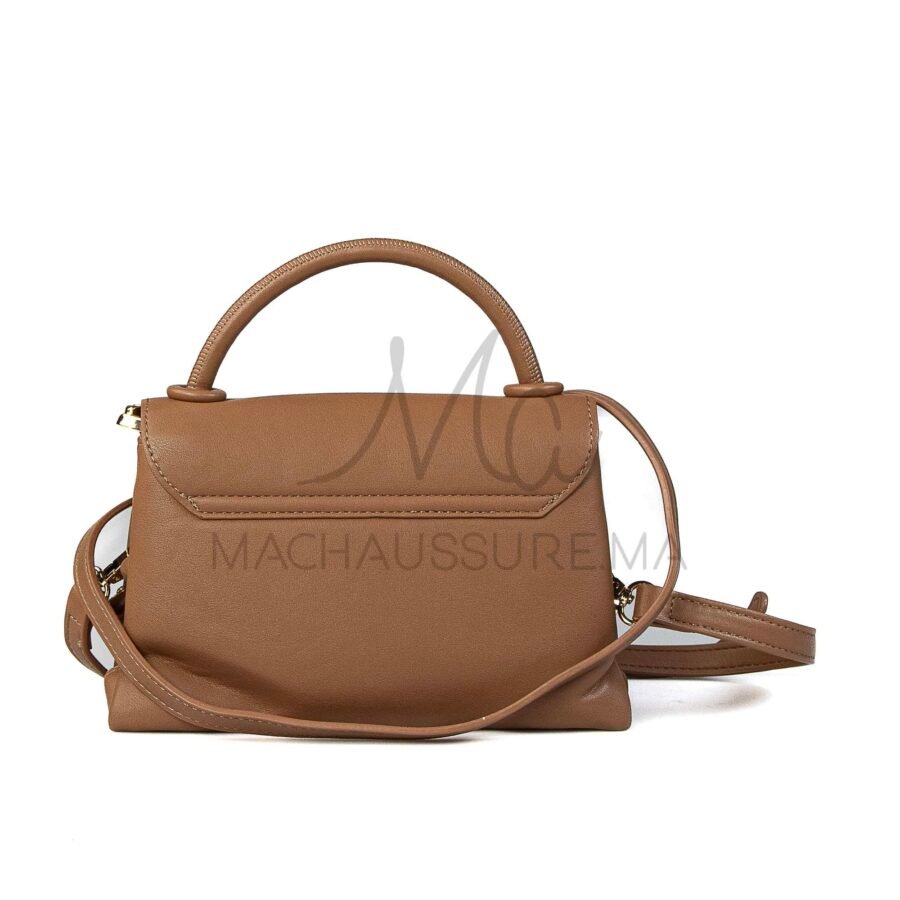 Alma – Sac à main en Camel.