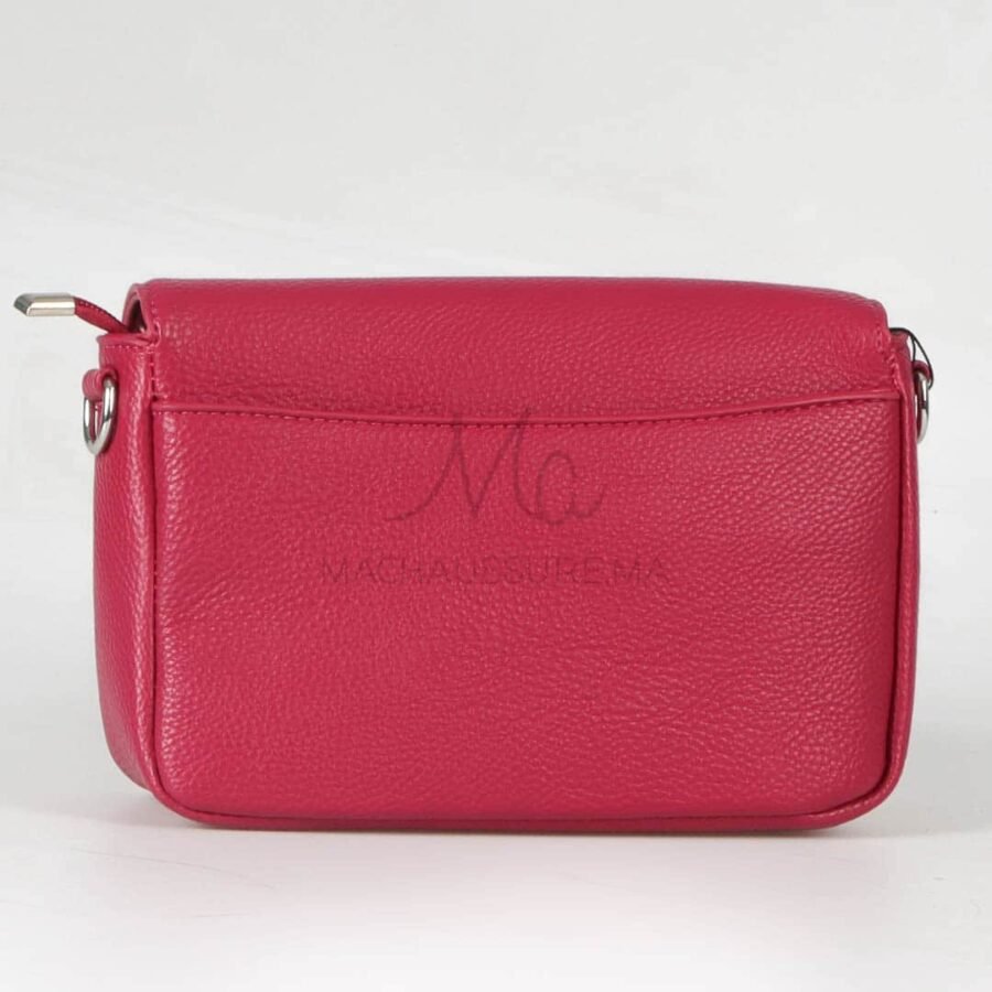 Velours – Sac à main en Rose.