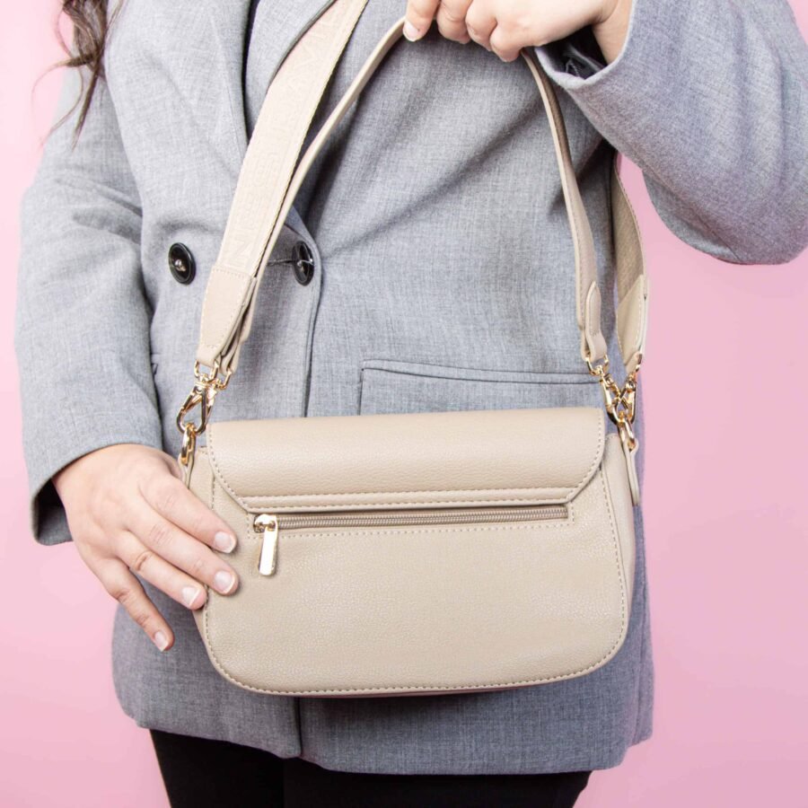 Opale – Sac à main en Taupe.