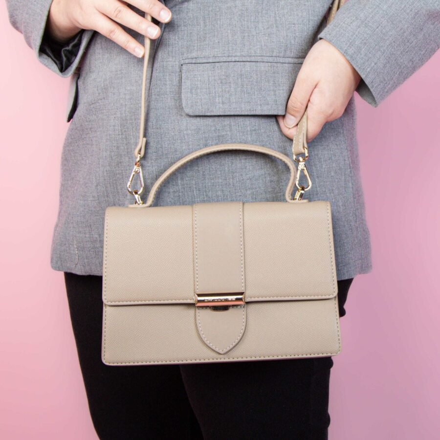 Diamond – Sac à main en Beige.