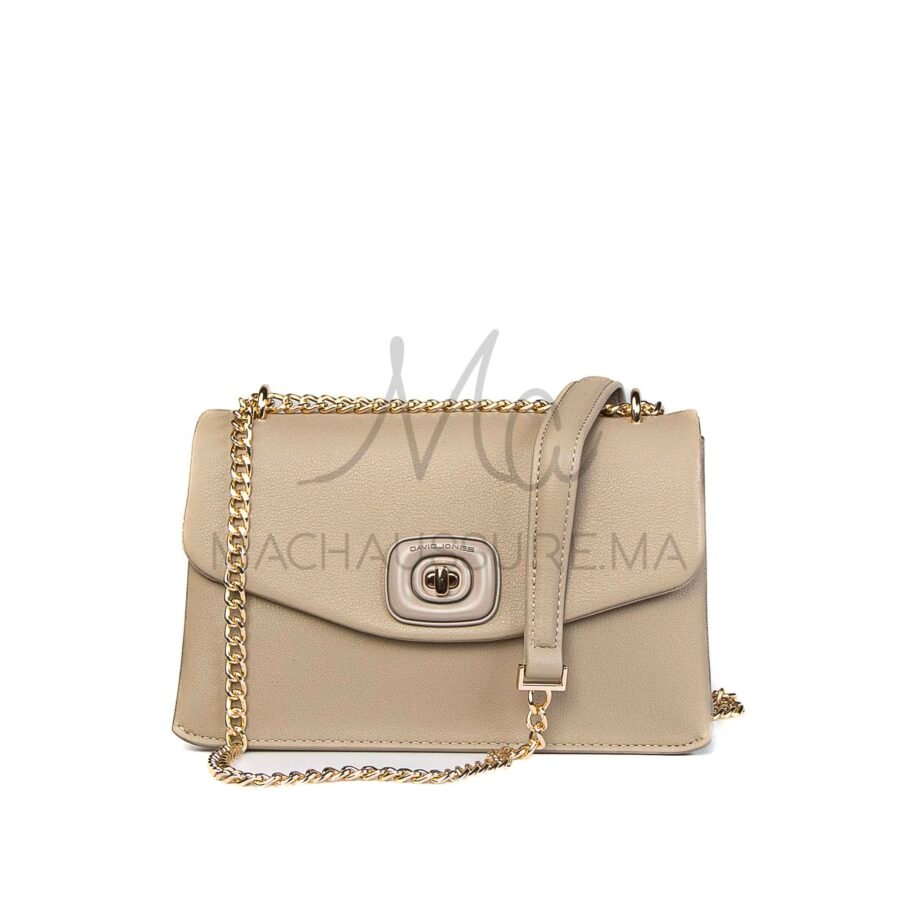 Delya – Sac à main en Beige.