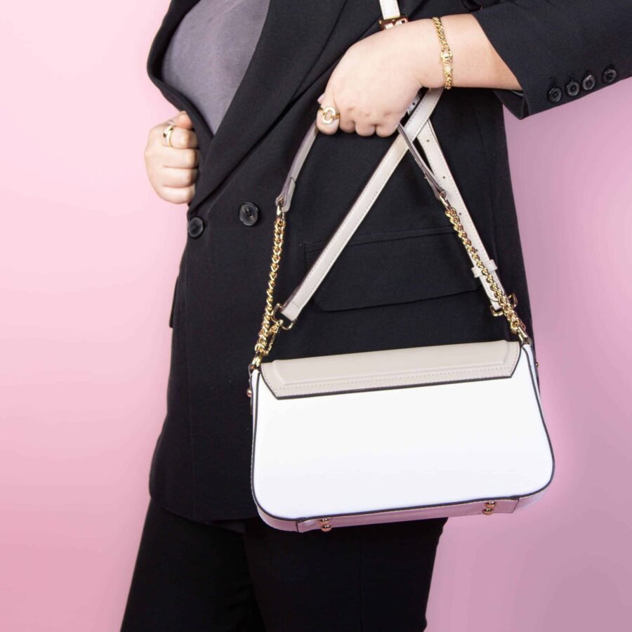 Solaya – Sac à main en Blanc.