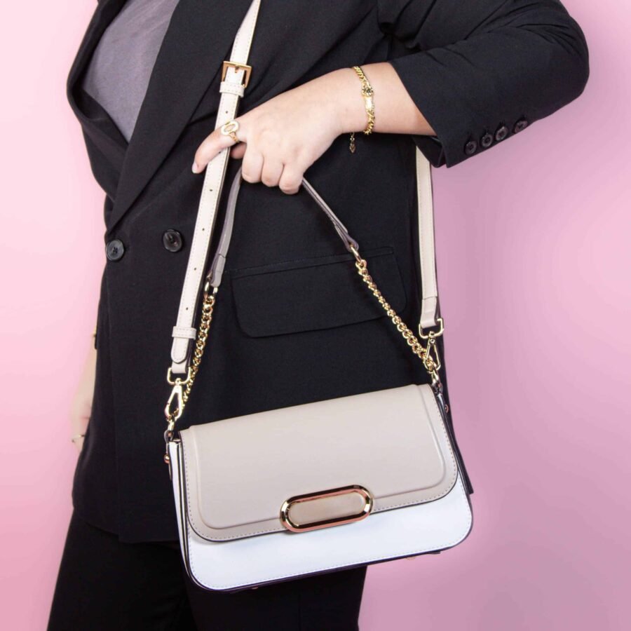 Solaya – Sac à main en Blanc.