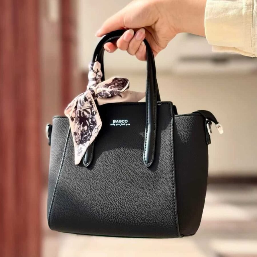 Mila – Sac à main en Noir.