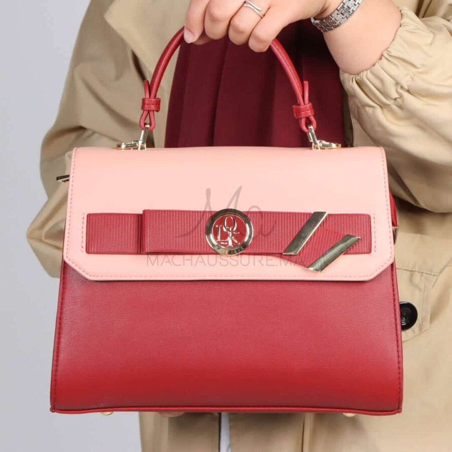 Pulse– Sac à main en Rose-Beige.