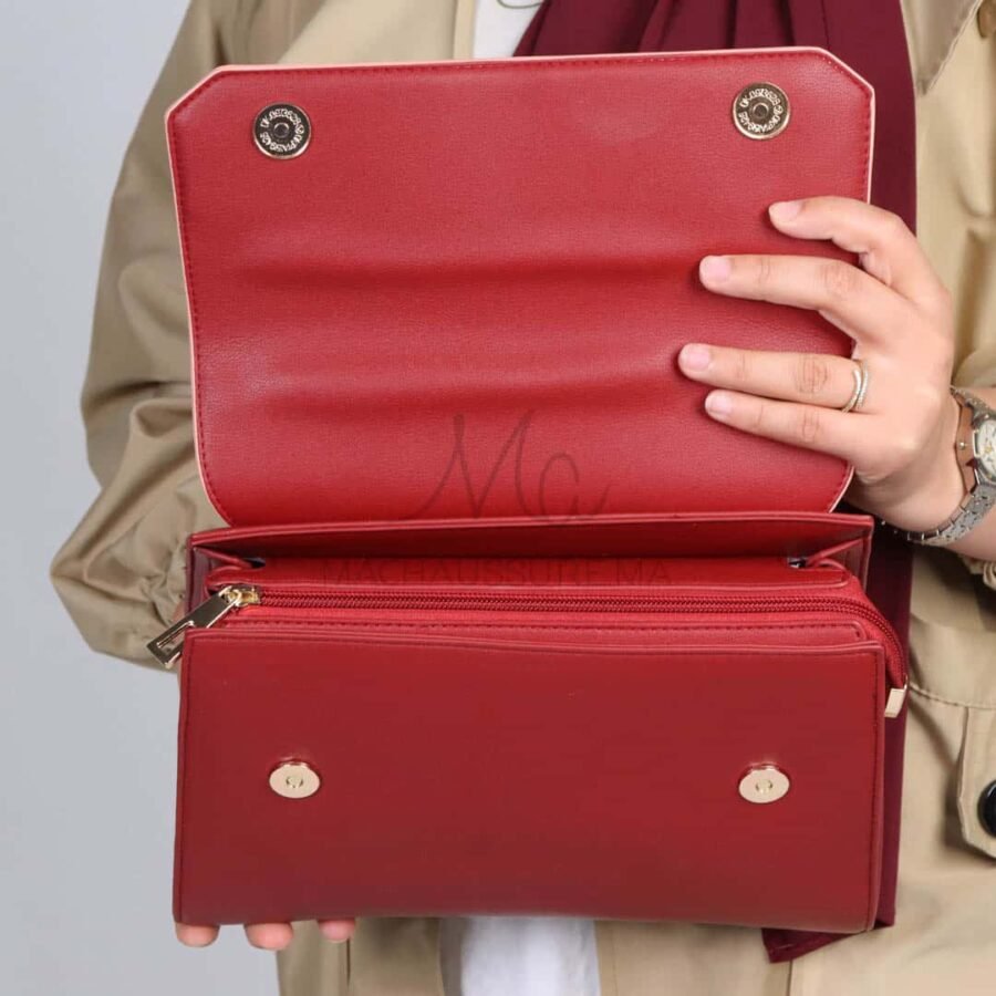 Pulse– Sac à main en Rose-Beige.